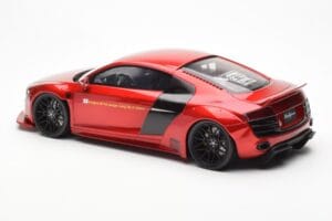 Audi R8 4S Liberty Walk Candy Червен GT Spirit 1:18 GT892 Смола — снимка 5 от 6