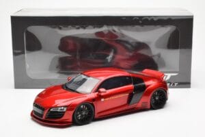 Audi R8 4S Liberty Walk Candy Червен GT Spirit 1:18 GT892 Смола — снимка 6 от 6