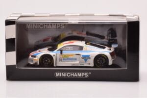 Audi R8 LMS #11 HCB Rutronik Racing L. di Grassi FIA GT World Cup Macau 2016 Minichamps 1:43 437171711 Метал — снимка 4 от 4