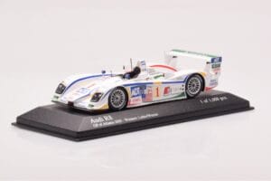 Audi R8 #1 J.J. Lehto / M. Werner GP of Atlanta Winners 2005 Minichamps 1:43 400051391 Метал — снимка 2 от 4