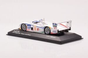 Audi R8 #1 J.J. Lehto / M. Werner GP of Atlanta Winners 2005 Minichamps 1:43 400051391 Метал — снимка 3 от 4