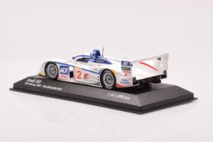 Audi R8 #2 E. Pirro / F. Biela / A. McNish 12 Hours of Sebring 2nd Place 2005 Minichamps 1:43 400051302 Метал — снимка 3 от 4