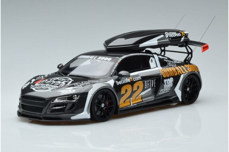 Audi R8 #22 Gumball 3000 2020 GT Spirit 1:18 GT386 Смола