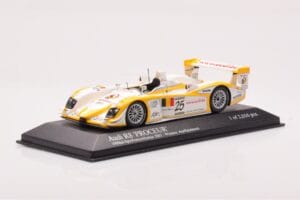 Audi R8 #25 S. Ara / T. Kristensen Winners 1000km Spa 2003 Minichamps 1:43 400031325 Метал — снимка 2 от 4