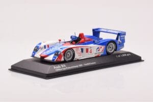Audi R8 #4 M. Ortelli / J-M. Gounon 1000km Spa 2005 Minichamps 1:43 400051304 Метал — снимка 2 от 4