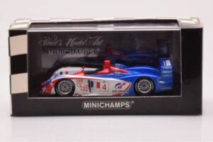 Audi R8 #4 M. Ortelli / J-M. Gounon 1000km Spa 2005 Minichamps 1:43 400051304 Метал — снимка 4 от 4