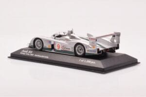 Audi R8 #9 M. Salo / Kane / McCarthy Sebring 12 Hours 2003 Minichamps 1:43 400031399 Метал — снимка 3 от 4