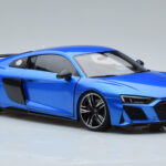 Audi R8 Performance Синьо Kengfai 1:18 - image 6 of 10