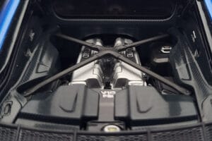Audi R8 Performance Синьо Kengfai 1:18 VAKF-0355 Метал — снимка 9 от 10