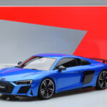 Audi R8 Performance Синьо Kengfai 1:18 - image 10 of 10