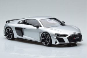 Audi R8 Performance Сребрист Kengfai 1:18 VAKF-0354 Метал — снимка 6 от 10