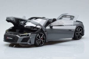 Audi R8 Spyder Performance Nardo Сив Kengfai 1:18 VAKF-0352 Метал — снимка 2 от 11