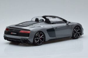 Audi R8 Spyder Performance Nardo Сив Kengfai 1:18 VAKF-0352 Метал — снимка 3 от 11