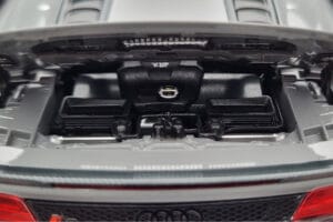 Audi R8 Spyder Performance Nardo Сив Kengfai 1:18 VAKF-0352 Метал — снимка 10 от 11