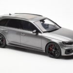 Audi RS4 B9 Avant Competition Daytona Сив GT Spirit 1:18 - image 4 of 6