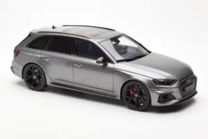 Audi RS4 B9 Avant Competition Daytona Сив GT Spirit 1:18 GT456 Смола — снимка 4 от 6