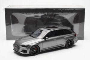 Audi RS4 B9 Avant Competition Daytona Сив GT Spirit 1:18 GT456 Смола — снимка 6 от 6