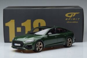 Audi RS5 B9 Sportback Sonoma Зелен Asia Edition GT Spirit 1:18 CLDC018 Смола — снимка 6 от 6