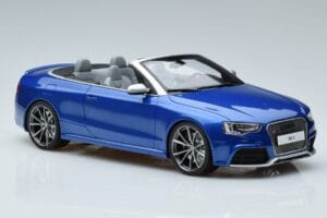 Audi RS5 B8 Кабриолет Синьо GT Spirit 1:18 ZM053 Смола — снимка 4 от 6