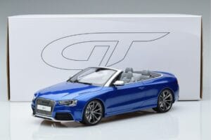 Audi RS5 B8 Кабриолет Синьо GT Spirit 1:18 ZM053 Смола — снимка 6 от 6