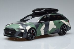 Audi RS6 C8 Avant Камуфлаж With Roof Top Asia Edition GT Spirit 1:18 CLDC014 Смола
