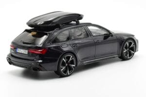 Audi RS6 C8 Avant Mythos Черен С Карбонов Покрив Asia Edition GT Spirit 1:18 CLDC007 Смола — снимка 2 от 6