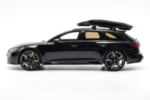 Audi RS6 C8 Avant Mythos Черен С Карбонов Покрив Asia Edition GT Spirit 1:18 CLDC007 Смола — снимка 3 от 6