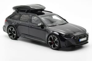 Audi RS6 C8 Avant Mythos Черен С Карбонов Покрив Asia Edition GT Spirit 1:18 CLDC007 Смола — снимка 4 от 6