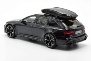 Audi RS6 C8 Avant Mythos Черен С Карбонов Покрив Asia Edition GT Spirit 1:18 CLDC007 Смола — снимка 5 от 6