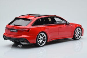 Audi RS6 MTM C8 Avant Tango Червен GT Spirit 1:18 GT432 Смола — снимка 2 от 6