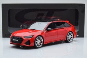 Audi RS6 MTM C8 Avant Tango Червен GT Spirit 1:18 GT432 Смола — снимка 6 от 6
