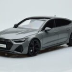 Audi RS7 C8 Sportback Сив Kengfai 1:18 VAKF 0333 Смола