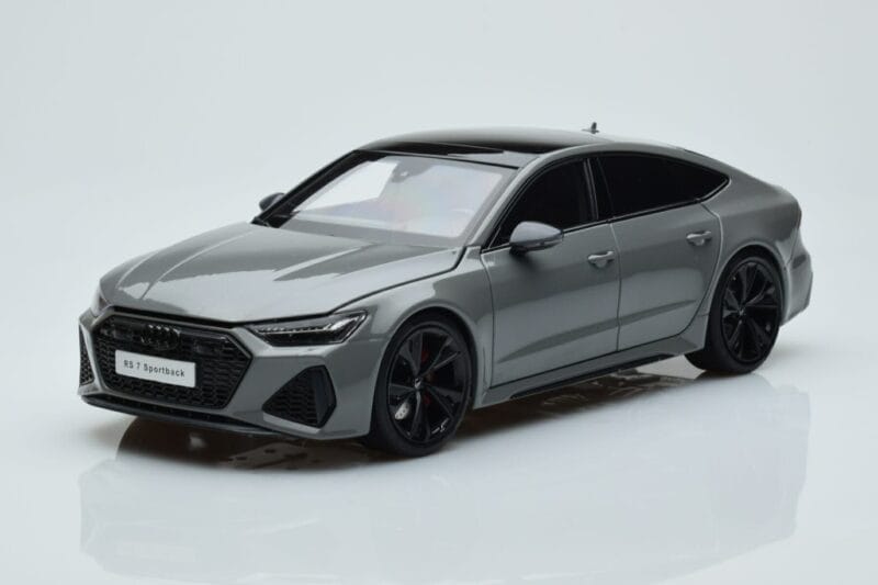 Audi RS7 C8 Sportback Сив Kengfai 1:18 VAKF 0333 Смола