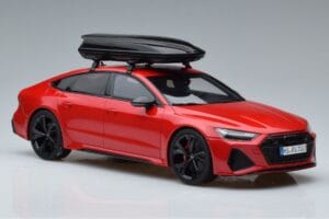 Audi RS7 C8 Sportback Червен Asia Edition GT Spirit 1:18 CLDC021 Смола — снимка 4 от 6