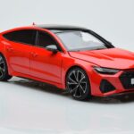 Audi RS7 C8 Sportback Червен Kengfai 1:18 VAKF 0332 Смола - image 5 of 7