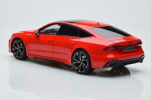 Audi RS7 C8 Sportback Червен Kengfai 1:18 VAKF 0332 Смола — снимка 6 от 7