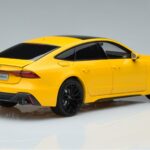 Audi RS7 C8 Sportback Жълт Vossen Rims Лимитирана Серия Kengfai 1:18 VAKF 0335 Метал - image 3 of 8