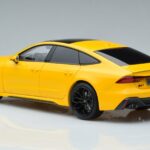 Audi RS7 C8 Sportback Жълт Vossen Rims Лимитирана Серия Kengfai 1:18 VAKF 0335 Метал - image 7 of 8