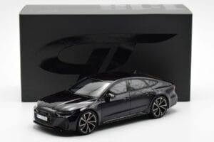 Audi RS7 C8 Sportback Mythos Черен Asia Edition GT Spirit 1:18 CLDC011 Смола — снимка 6 от 6
