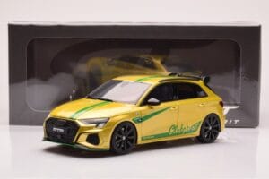 Audi S3 8Y MTM Clubsport Жълт GT Spirit 1:18 GT891 Смола — снимка 6 от 6