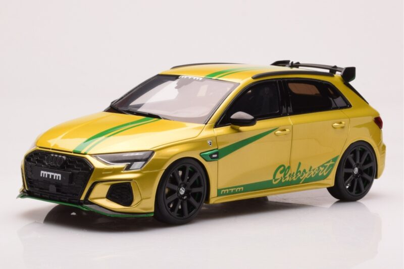 Audi S3 8Y MTM Clubsport Жълт GT Spirit 1:18