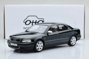 Audi S8 D2 Зелен Otto 1:18 OT916 Смола — снимка 6 от 6