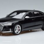 Audi S8 D5 Mythos Черен Asia Edition GT Spirit 1:18 CLDC019 Смола