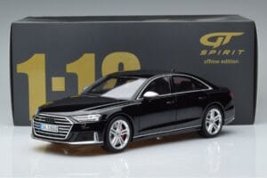 Audi S8 D5 Mythos Черен Asia Edition GT Spirit 1:18 CLDC019 Смола — снимка 6 от 6