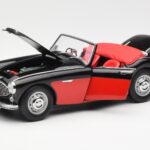 Austin-Healey 3000 Mk I Spider Черен Червен Kyosho 1:18 - image 2 of 8