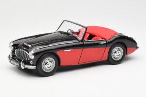 Austin-Healey 3000 Mk I Spider Черен Червен Kyosho 1:18