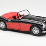 Austin-Healey 3000 Mk I Spider Черен Червен Kyosho 1:18 - image 6 of 8