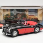 Austin-Healey 3000 Mk I Spider Черен Червен Kyosho 1:18 - image 8 of 8