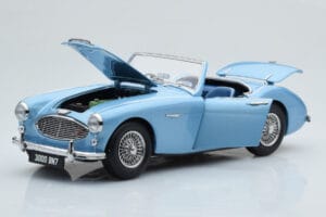Austin-Healey 3000 Mk1 BN7 Син Kyosho 1:18 08149HBL Метал — снимка 2 от 8