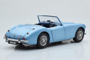 Austin-Healey 3000 Mk1 BN7 Син Kyosho 1:18 08149HBL Метал — снимка 4 от 8